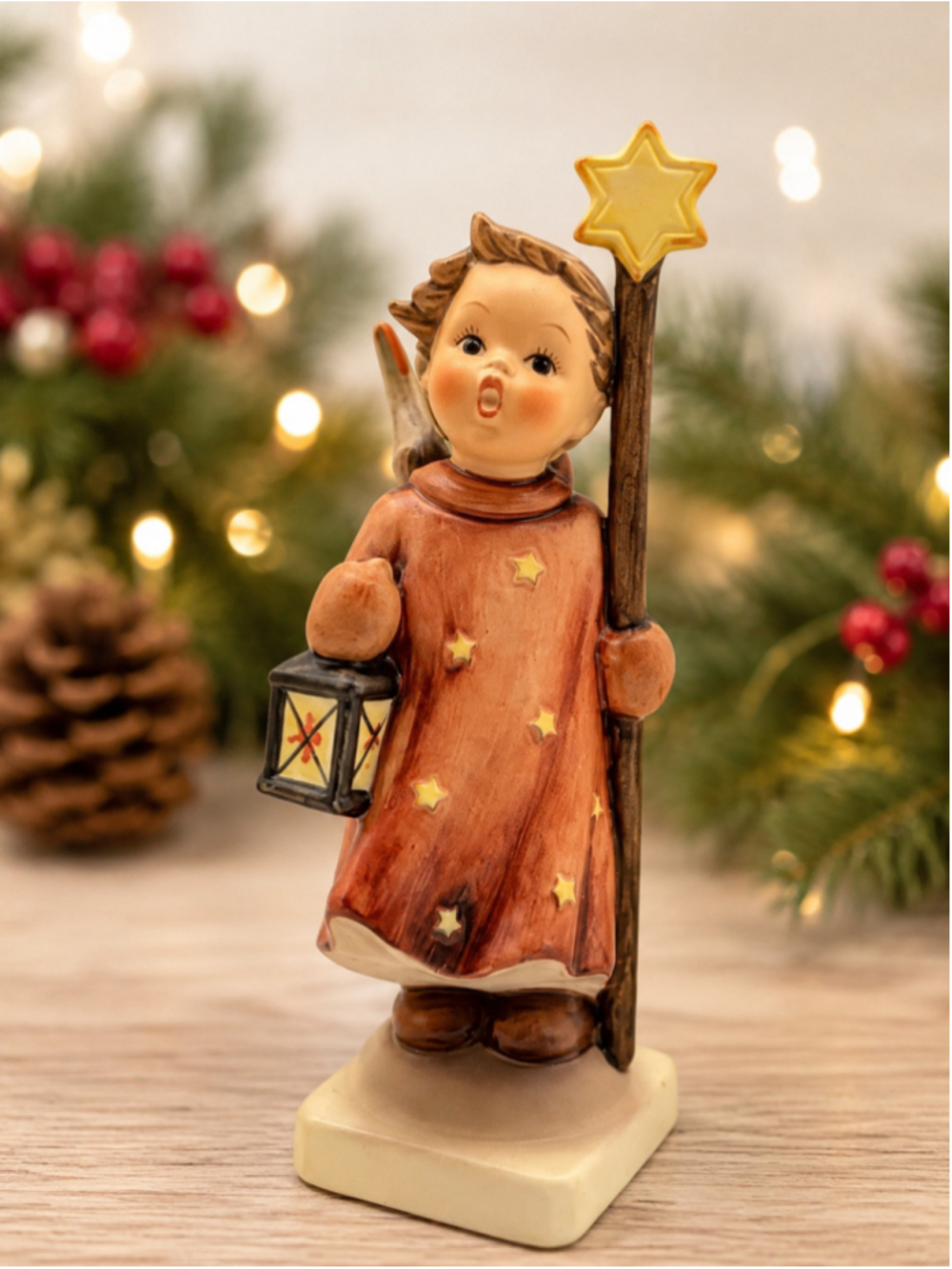 M.I. Hummel Goebel “Christmas Song” Figurine #343 – TMK 6 Retired